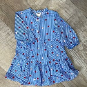 Crewcuts - 3T Apple Print Dress